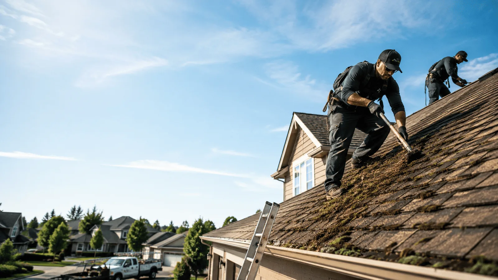 Roof Moss Removal in South El Monte, CA near me